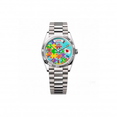 ROLEX OYSTER PERPETUAL DAY-DATE 36MM 128239-0056